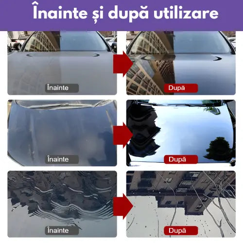 1+1 GRATIS - Kit tratament ceramică, efect hidrofob