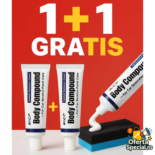 Pastă pentru zgârieturi auto cu efect polish 1+1 GRATIS